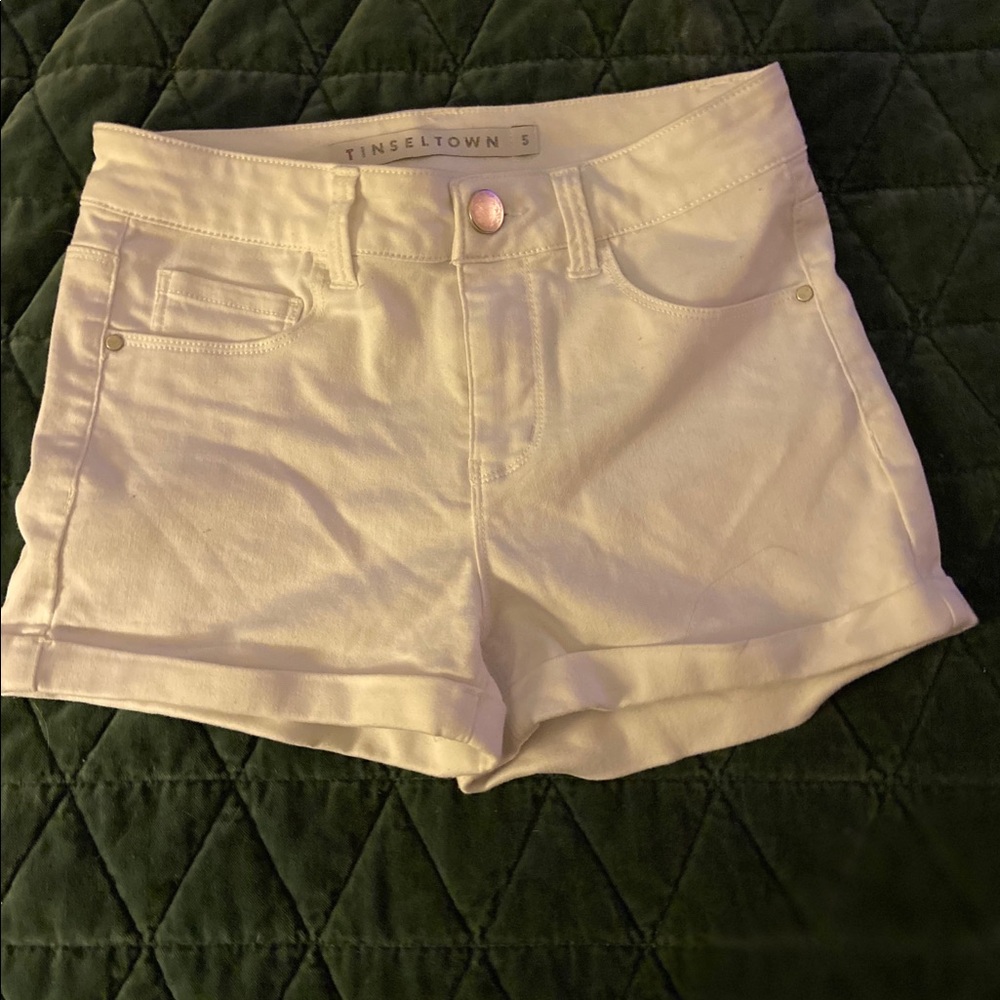 White shorts